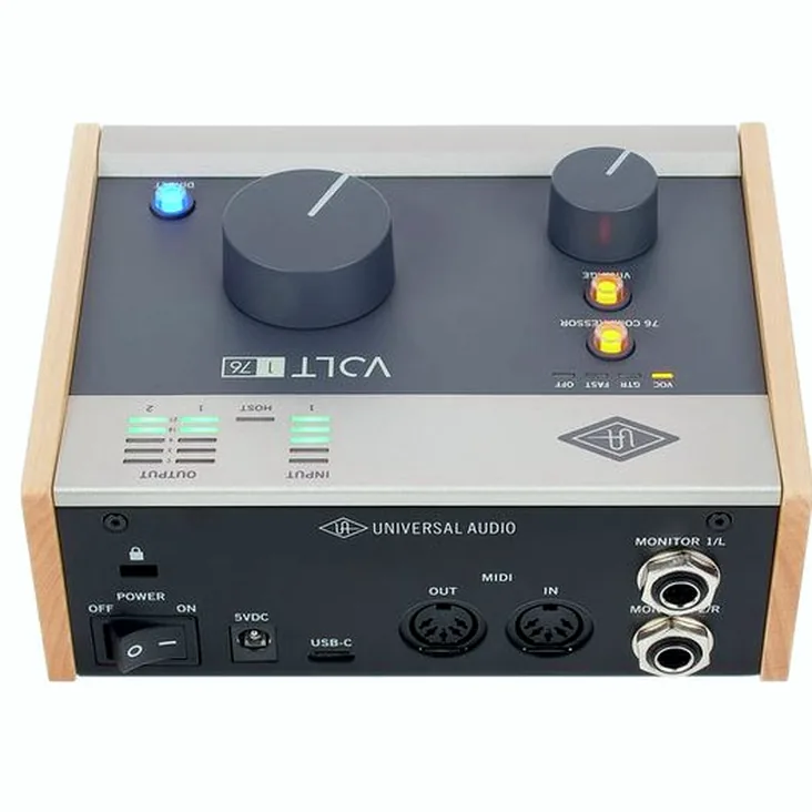 Universal Audio Volt 176 USB Recording Studio Recenze: Technické detaily