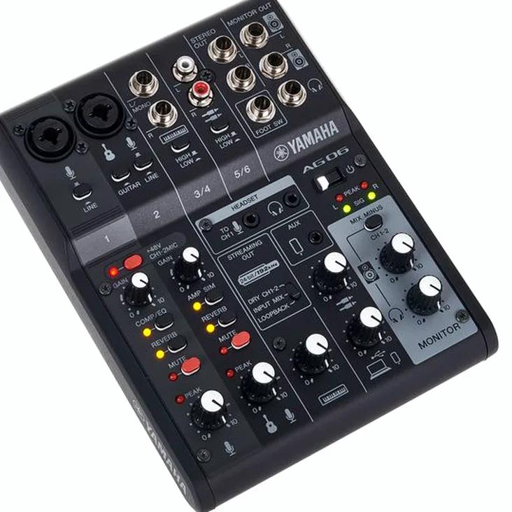 Yamaha AG06 MK2 BK Recenze: Všechny podrobnosti