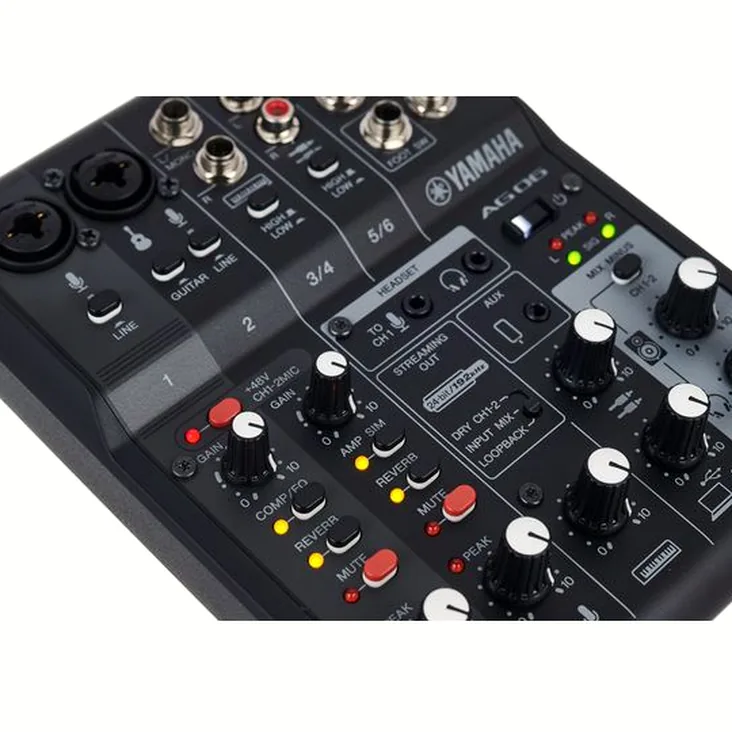 Yamaha AG06 MK2 BK Recenze: Všechny podrobnosti