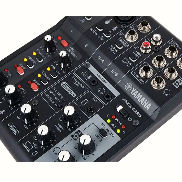 Yamaha AG06 MK2 BK Recenze: Všechny podrobnosti