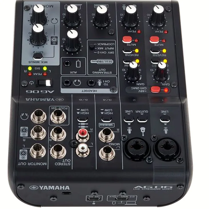 Yamaha AG06 MK2 BK Recenze: Všechny podrobnosti