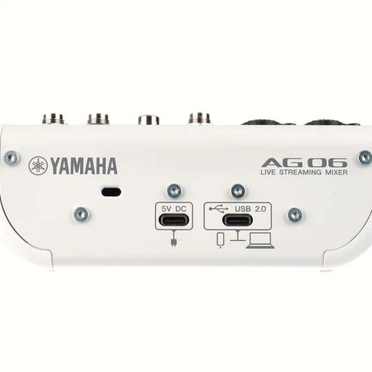 Yamaha AG06 MK2 WH Recenze: Hlavní funkce