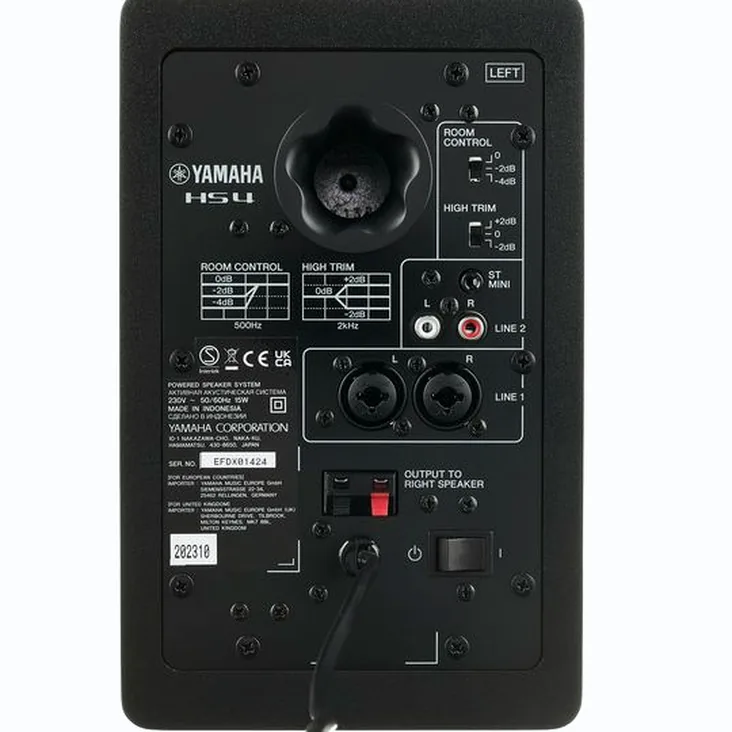 Yamaha HS 4 Recenze: První dojmy z poslechu