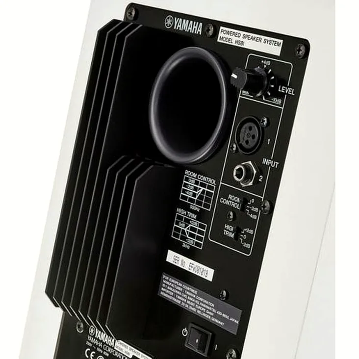 Yamaha HS 8I W Recenze: Nejdůležitější funkce a parametry