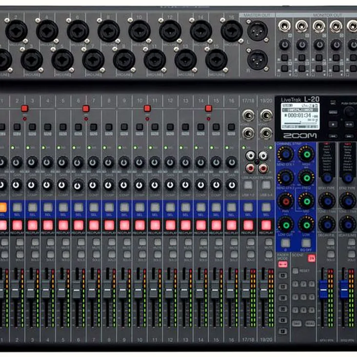Zoom LiveTrak L-20 Recenze: Test v reálném světě
