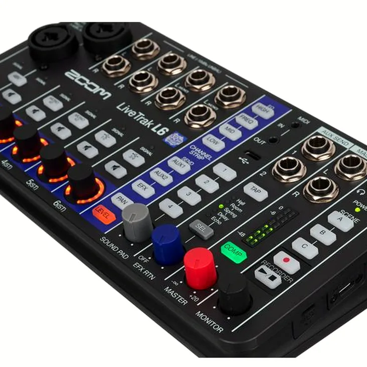 Zoom LiveTrak L-6 Recenze: První dojmy