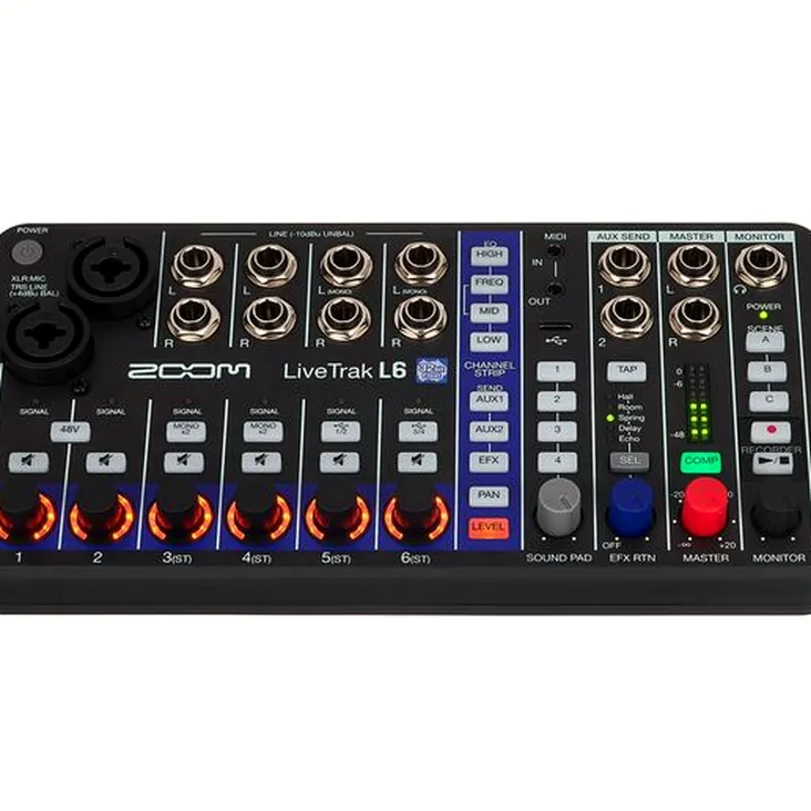 Zoom LiveTrak L-6 Recenze: První dojmy