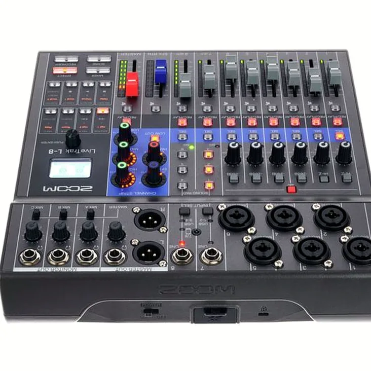 Zoom LiveTrak L-8 Recenze: Technické detaily